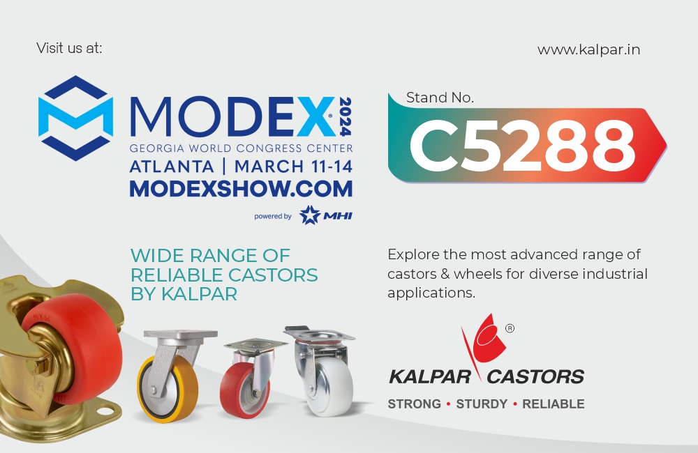 MODEX 2024 | Kalpar Castors